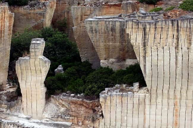 antigua cantera de Menorca