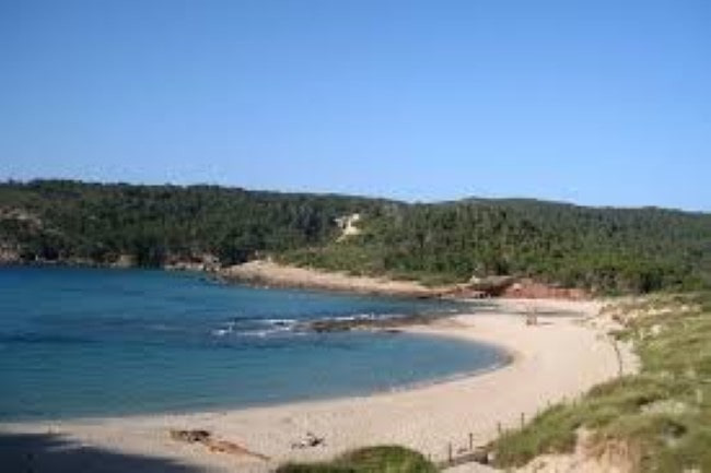 Playa virgen de Menorca